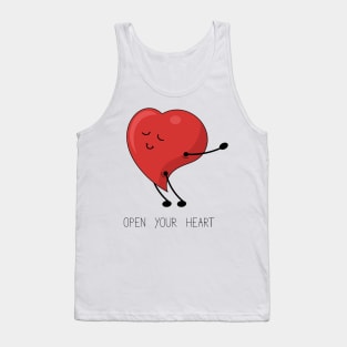 Open your heart drawing Tank Top